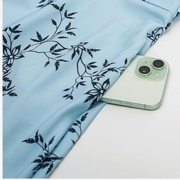 Belle Poque Floral Vintage Skirt Women NWT High Waisted A-line MidI  Sz XL - Picture 9 of 9